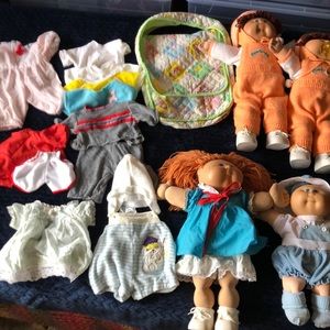Vintage cabbage patch collection